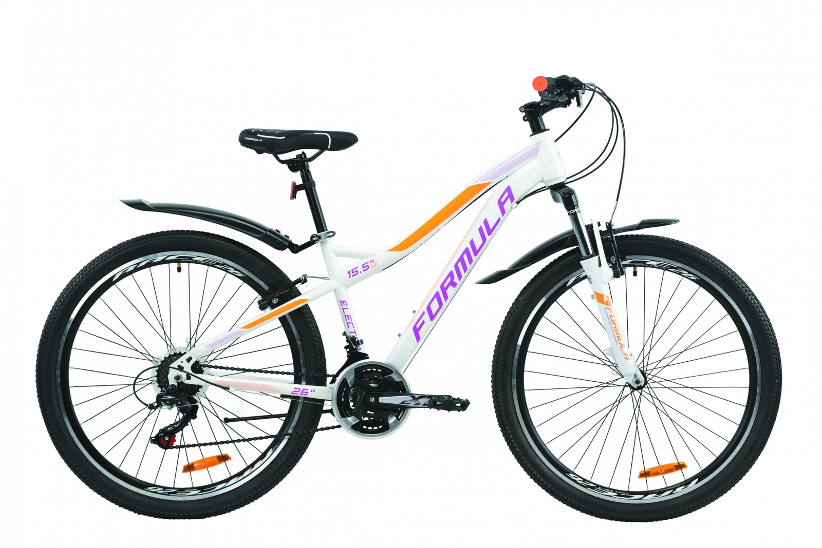 Фотография Велосипед Formula ELECTRA Vbr 26" (2020) 2020 Бело-фиолетовый